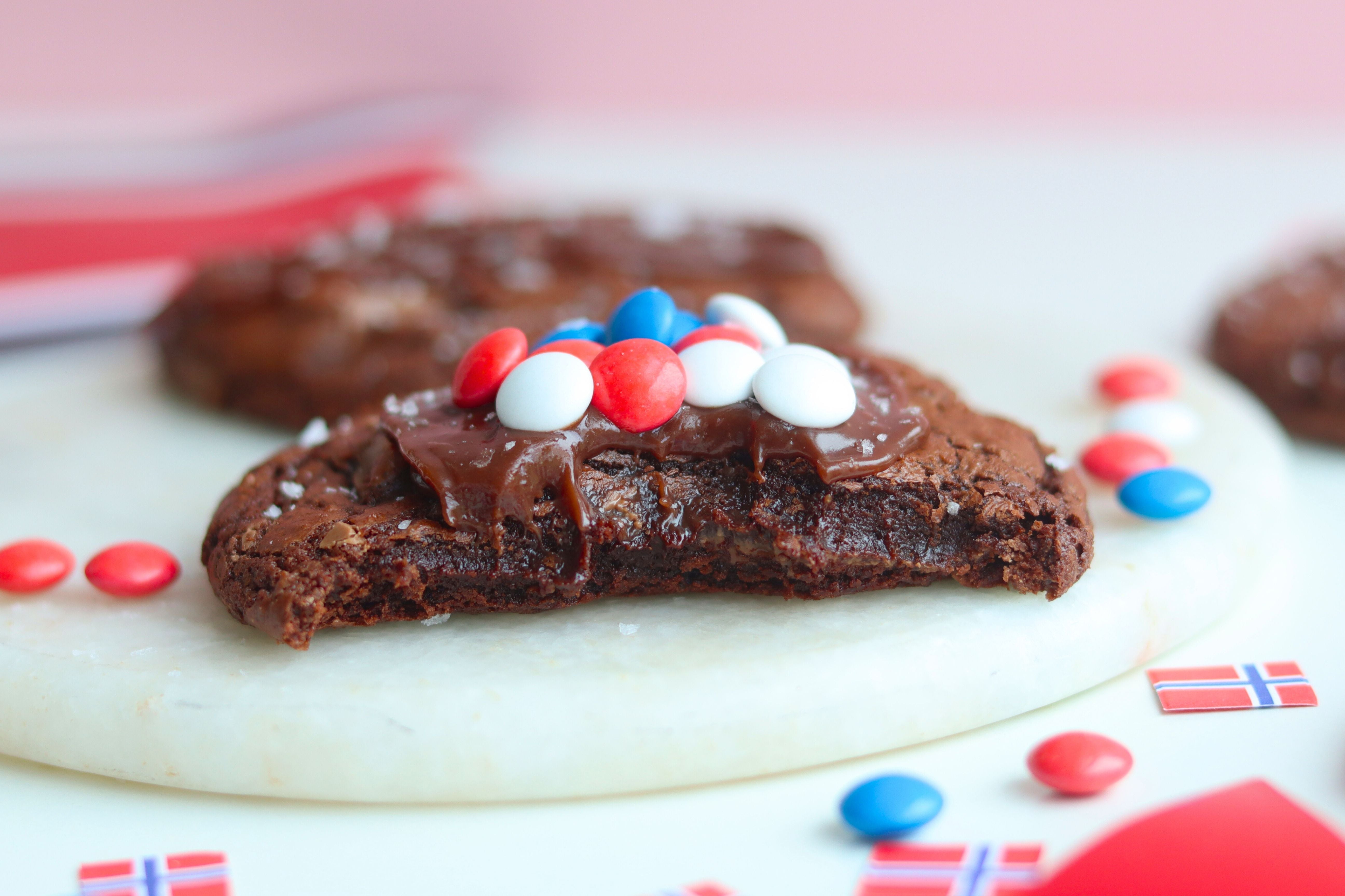 17. Mai brownie cookies