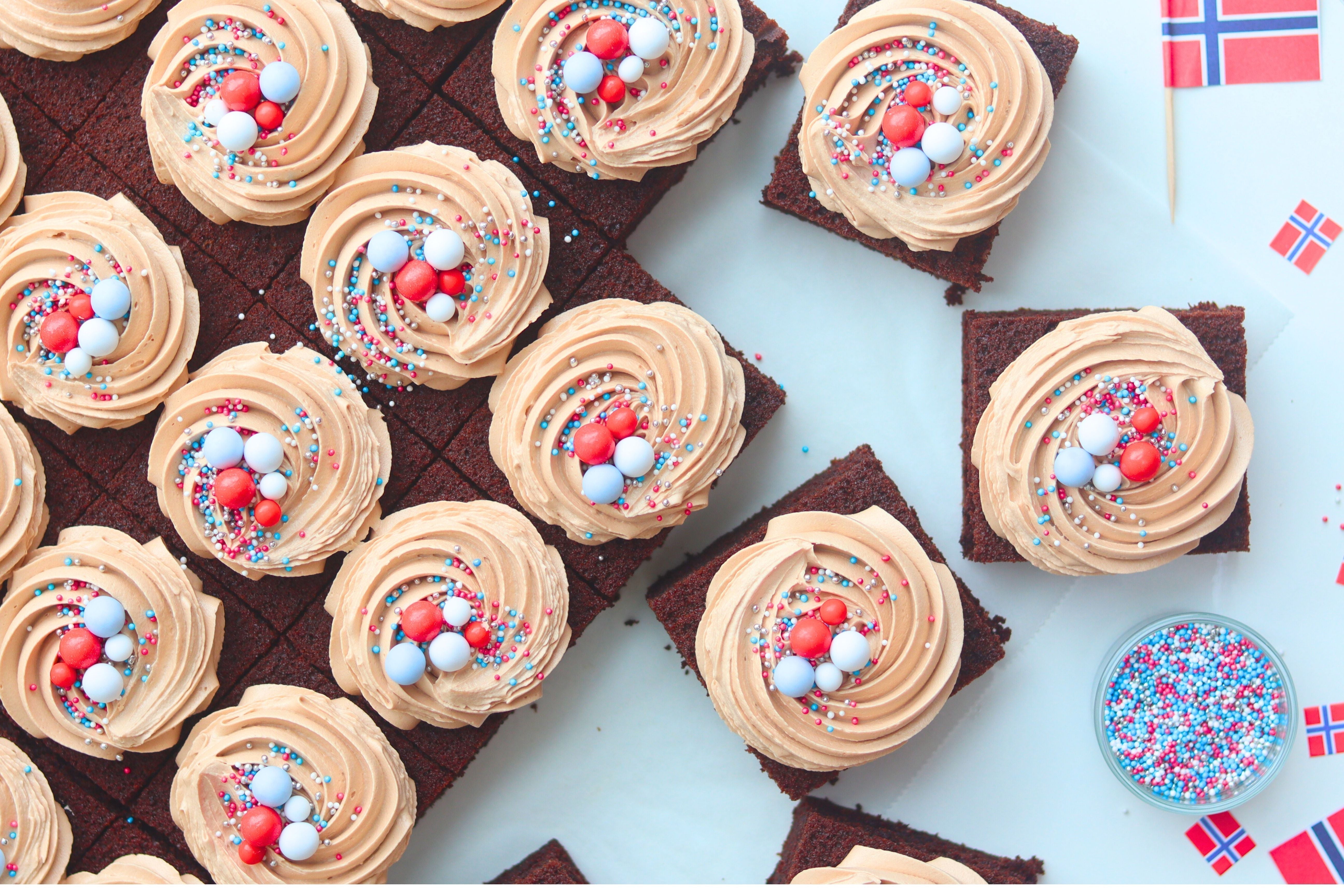 Sjokoladelangpanne med melkesjokoladekrem