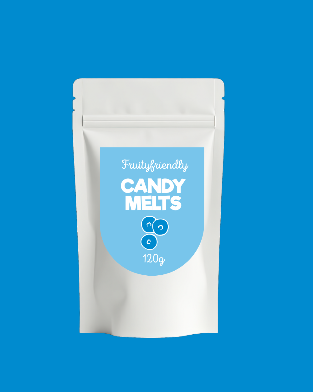Candy melts mørkeblå 120g