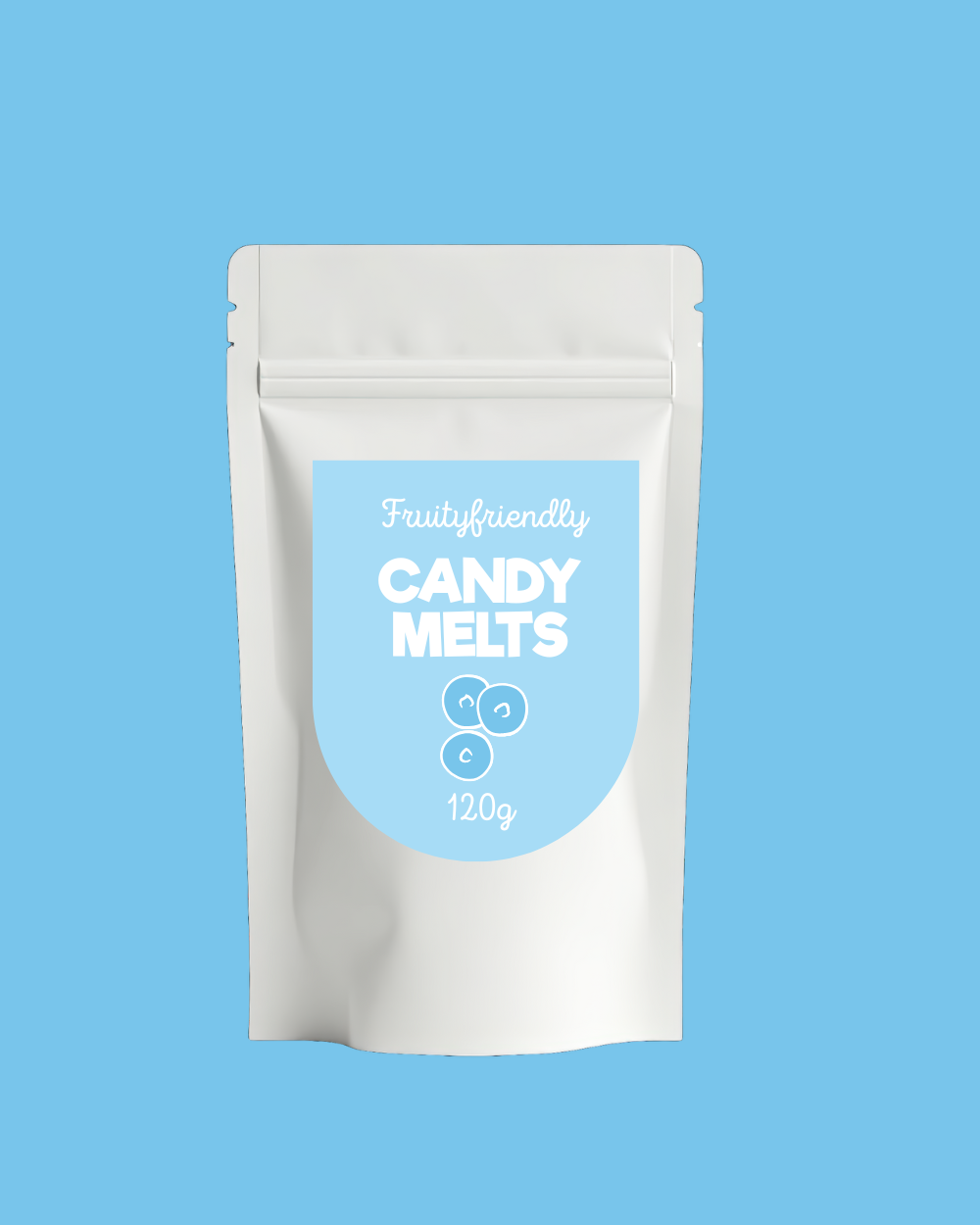 Candy Melts Lyseblå 120g