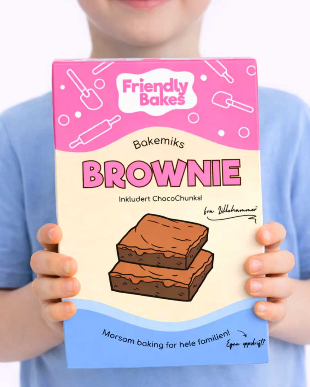 Bakekit - Brownie liten langpanne
