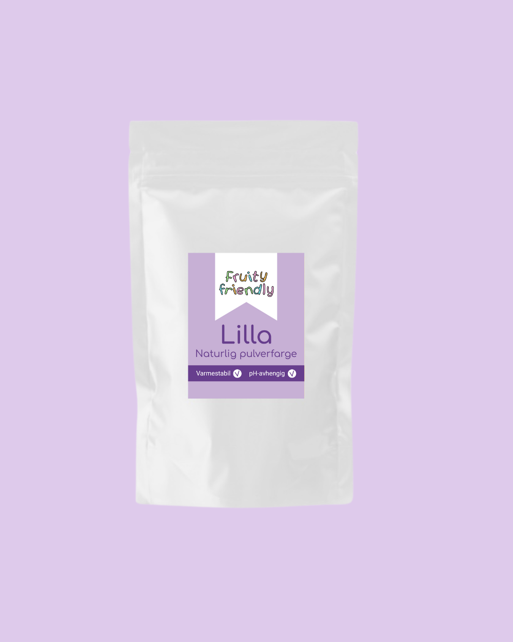 Lilla Pulverfarge 100g - Fruityfriendly