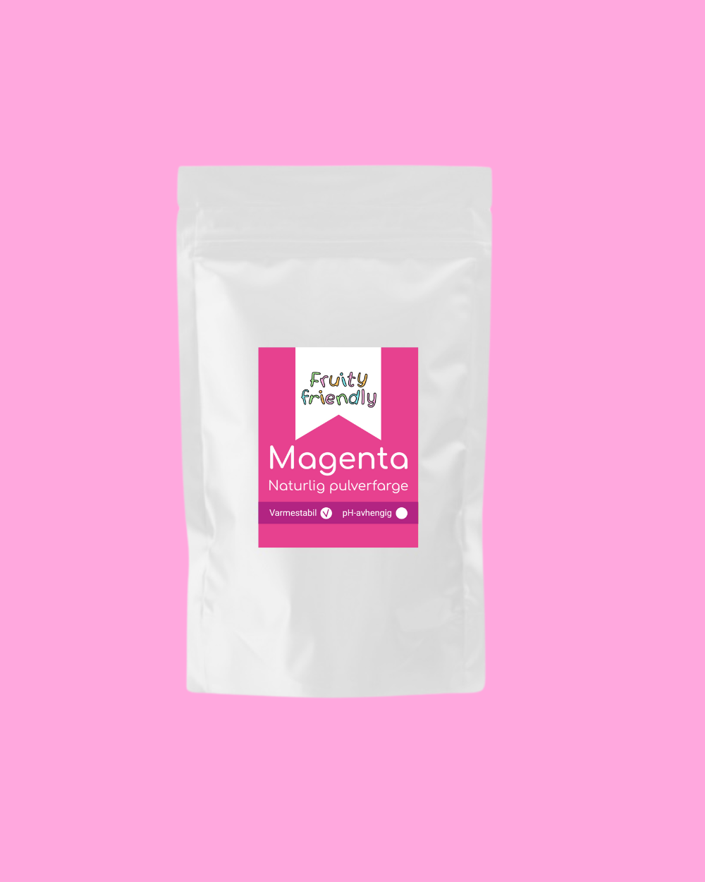 Magenta Pulverfarge 100g - Fruityfriendly