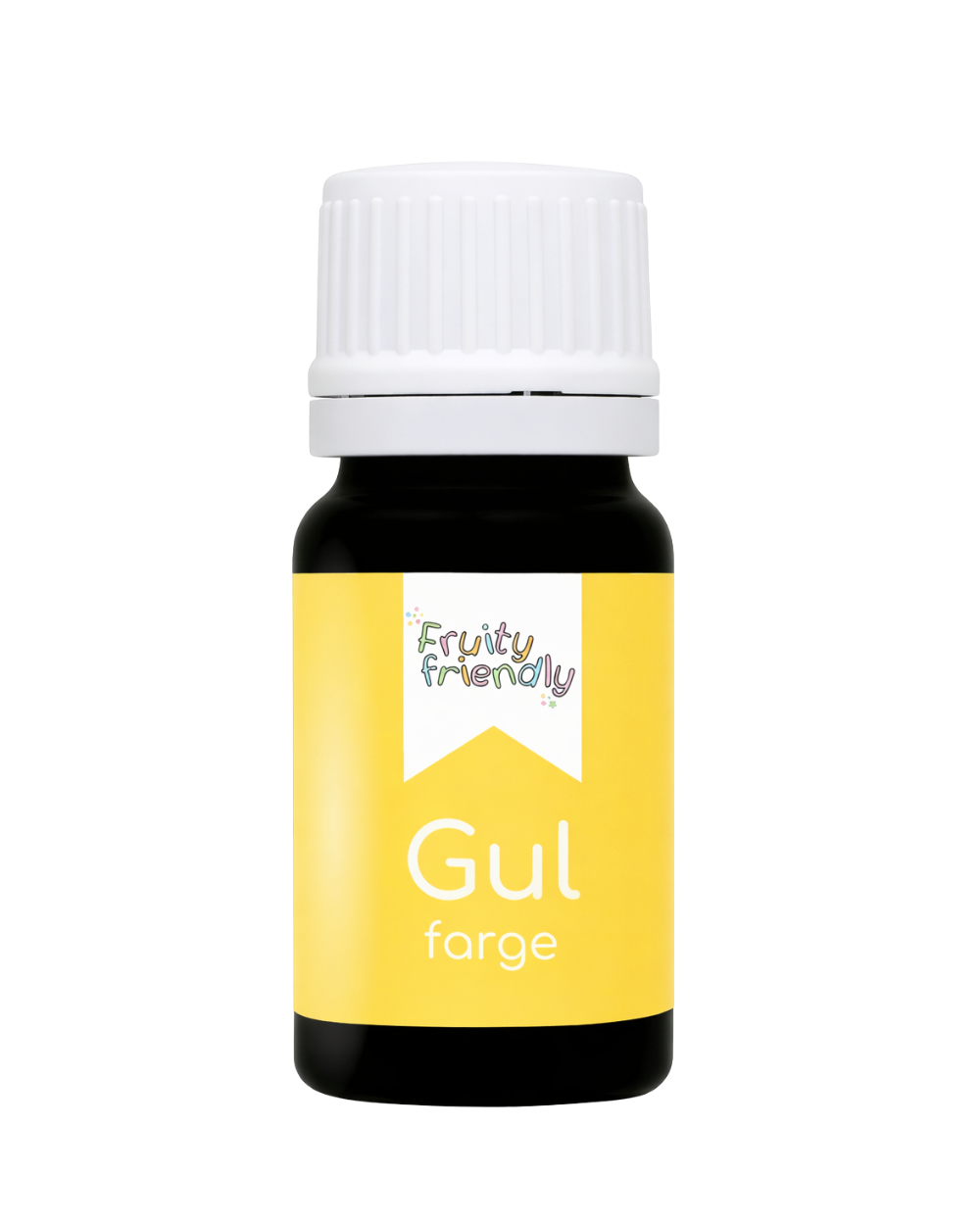 Gul farge 10 ml - Fruityfriendly