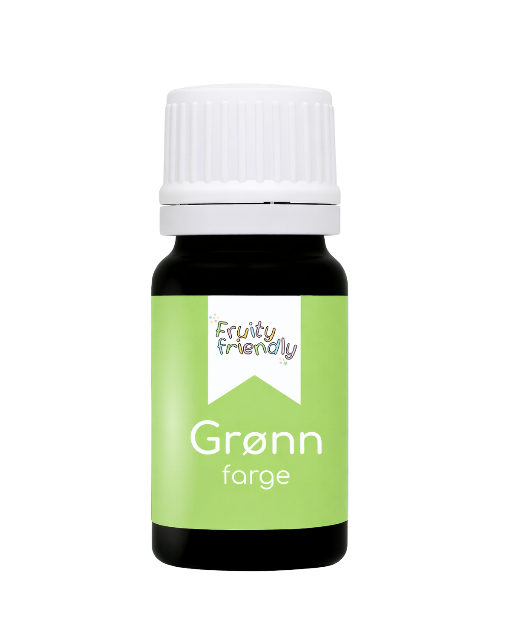 Grønn farge 10 ml - Fruityfriendly