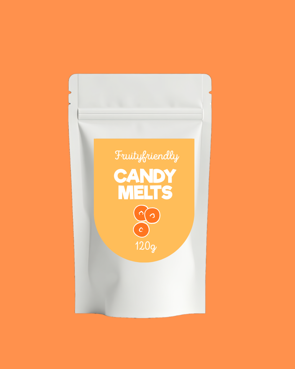 Candy Melts Oransje 120g