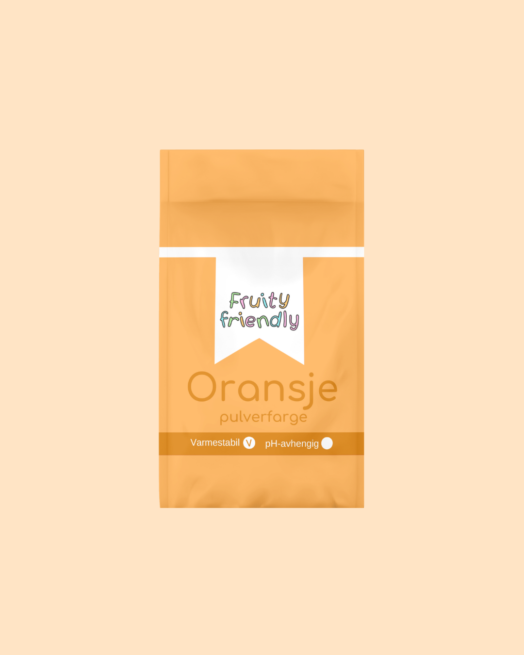 Oransje pulverfarge 5g
