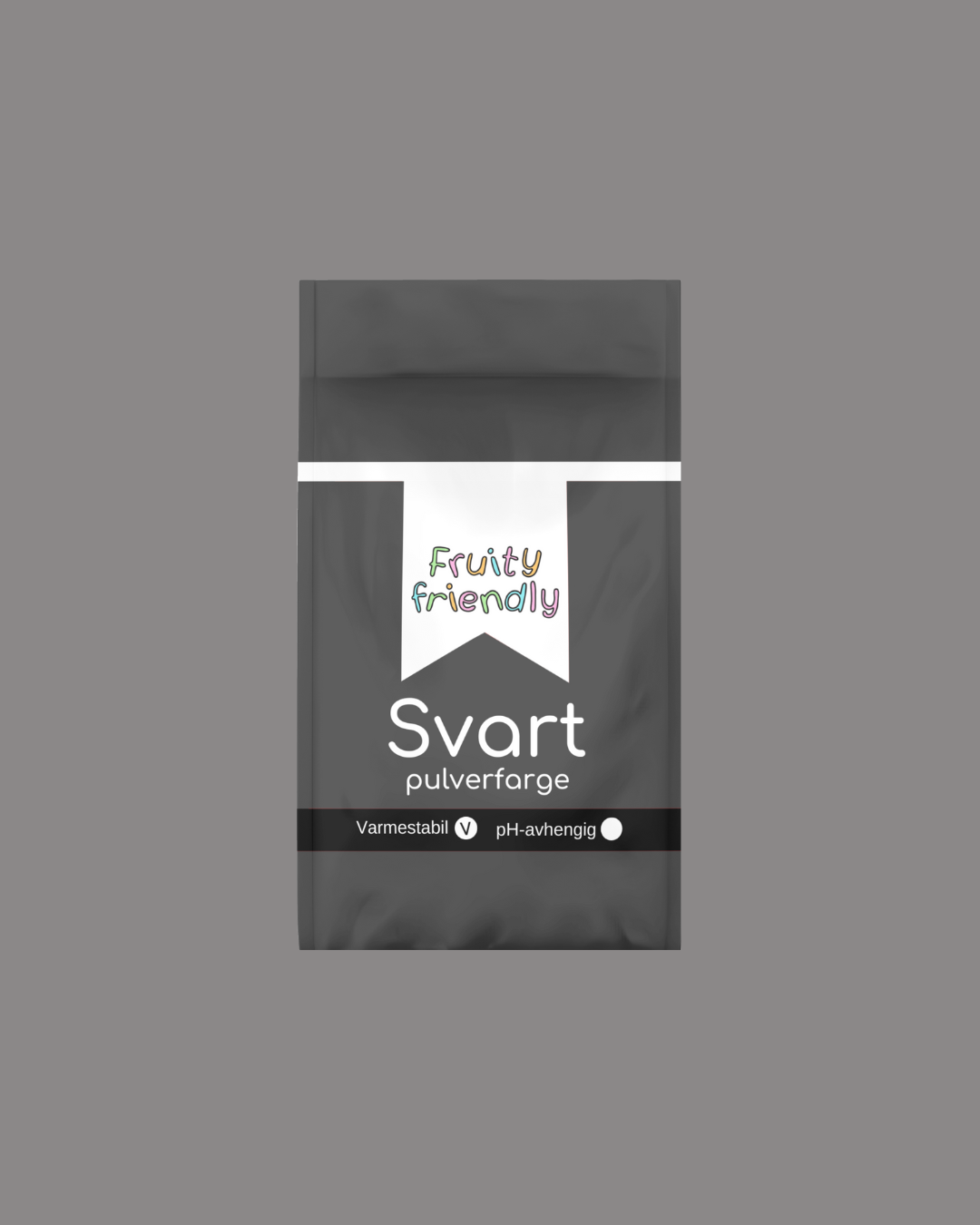 Svart pulverfarge 5g