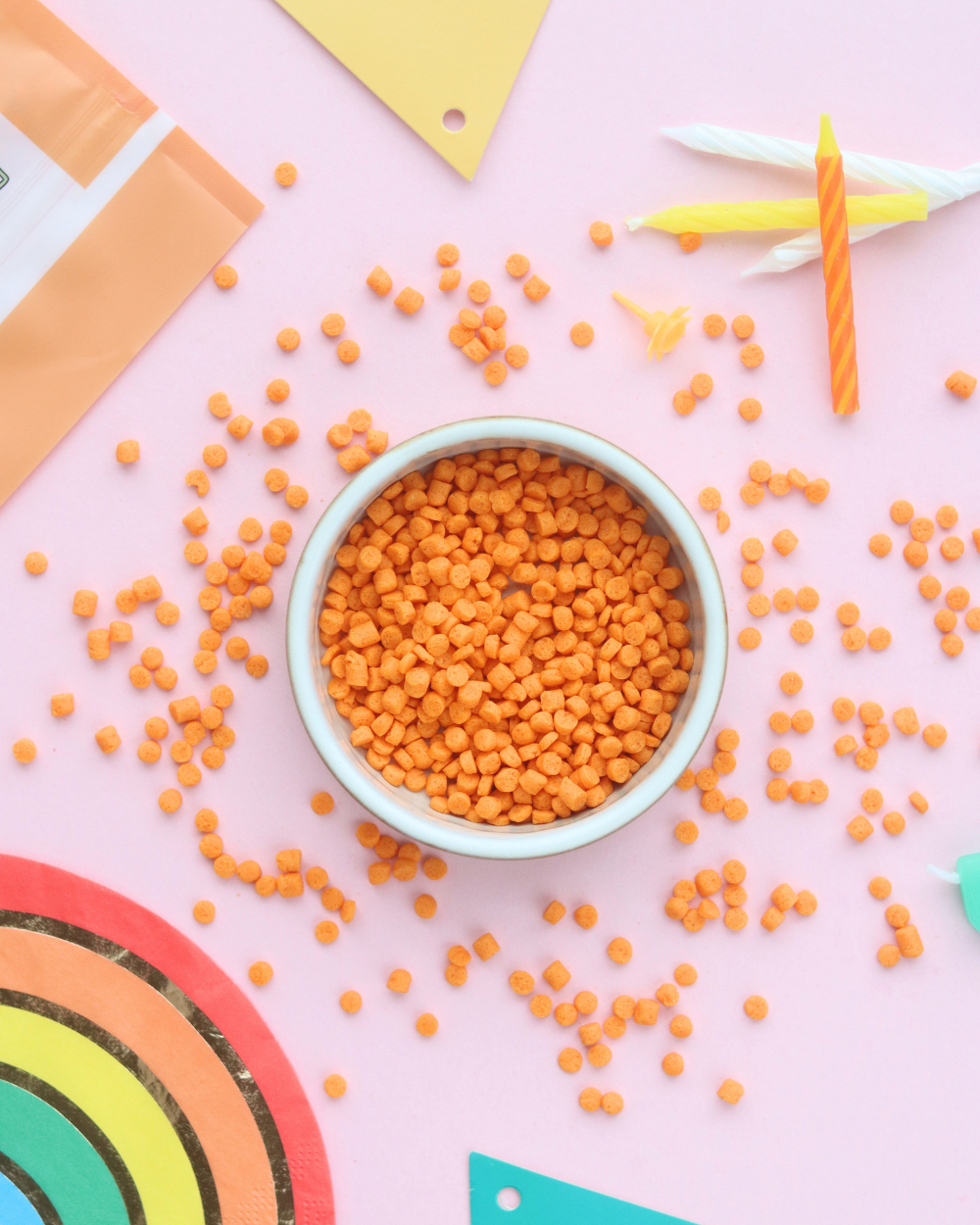 Sukkerfri topping- Fersken Dots