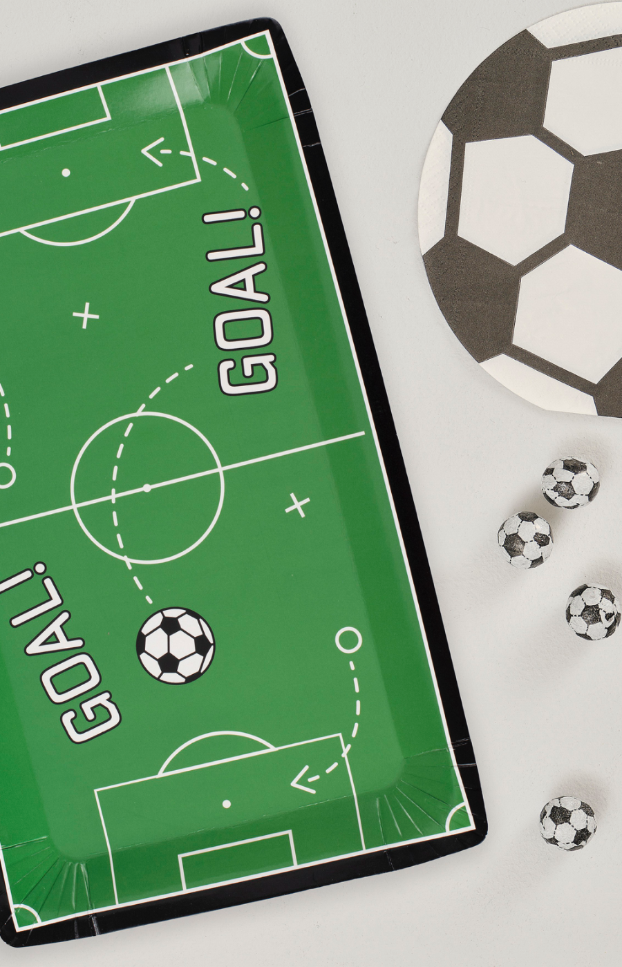 Papptallerken - Fotball