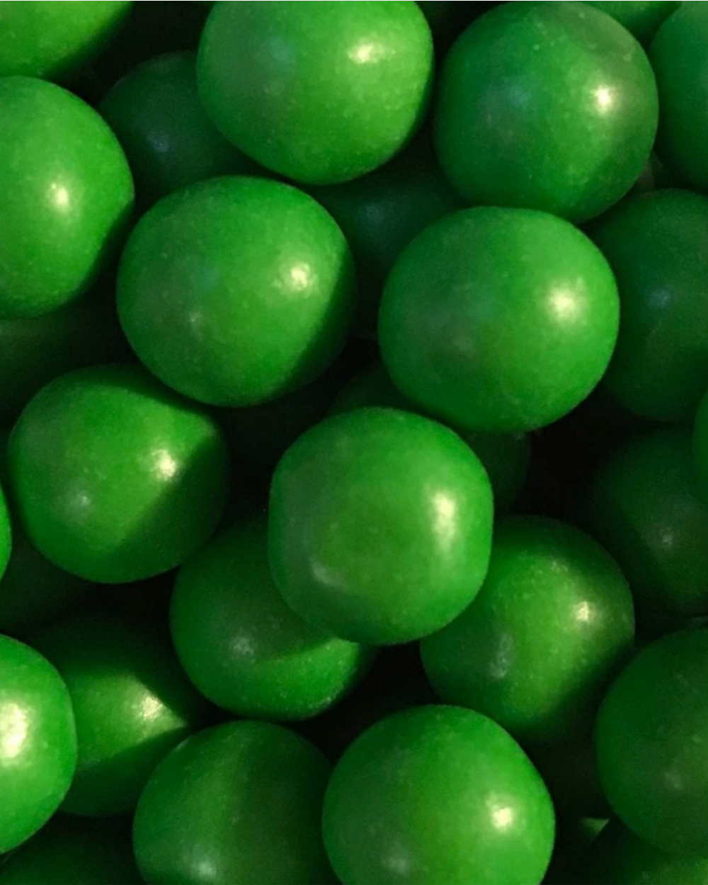 Sjokoladekuler - Grønne store