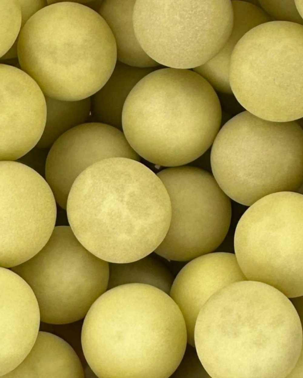 Gule sjokoladekuler - store