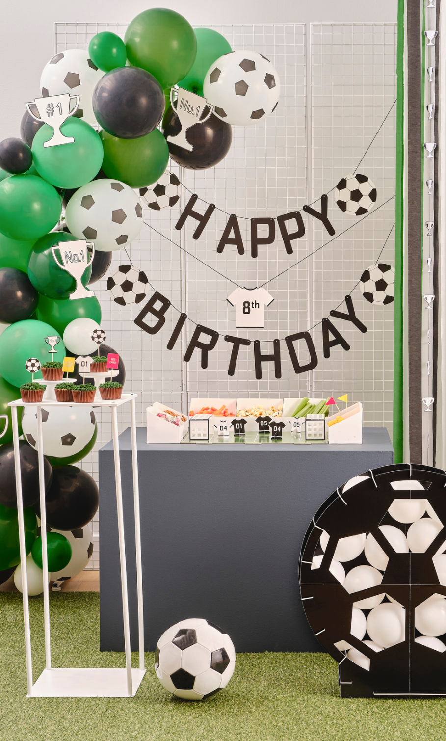 Papptallerken - Fotball