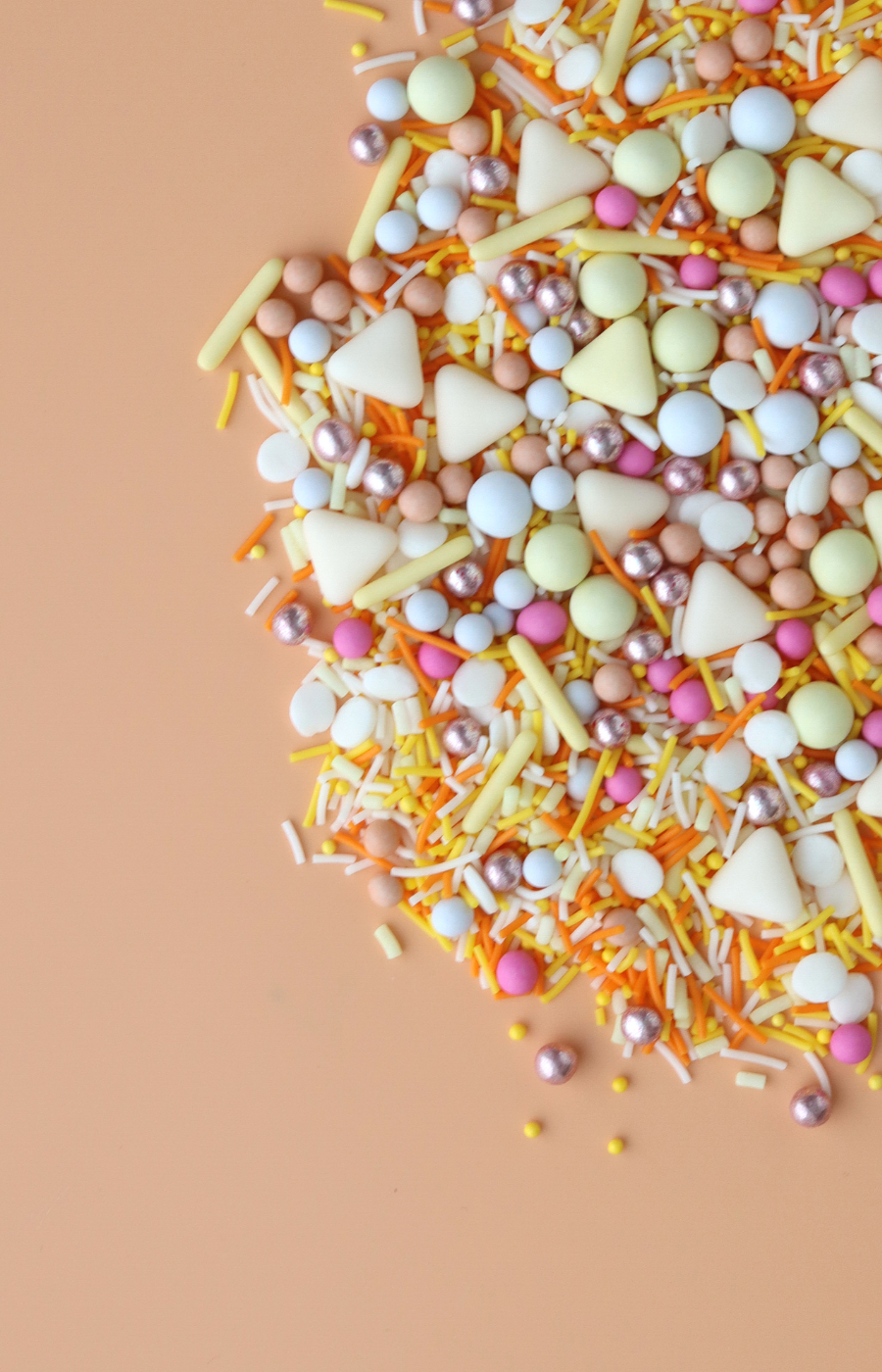 Gule sjokoladekuler - store