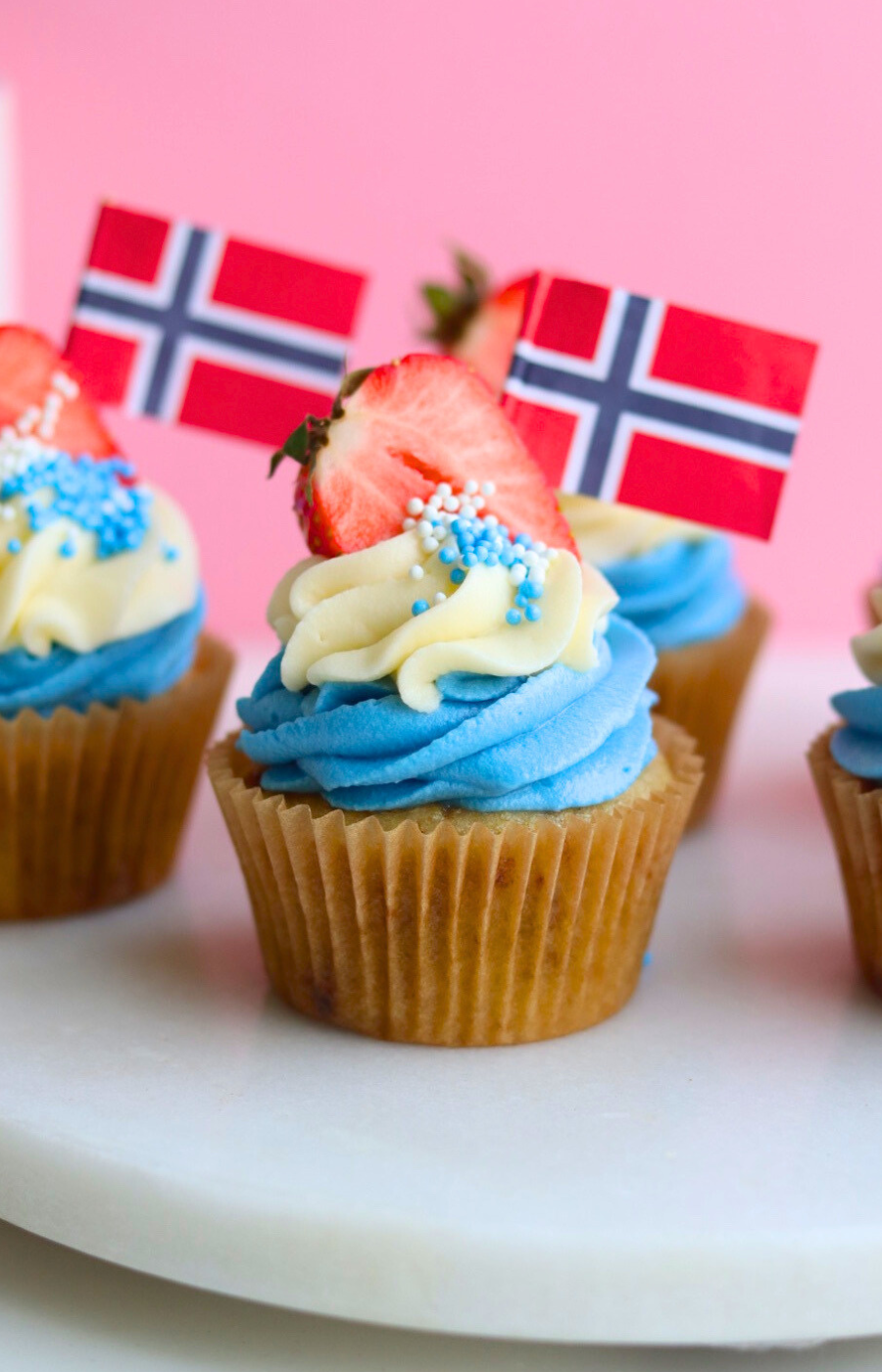 Cupcakes til 17.mai!