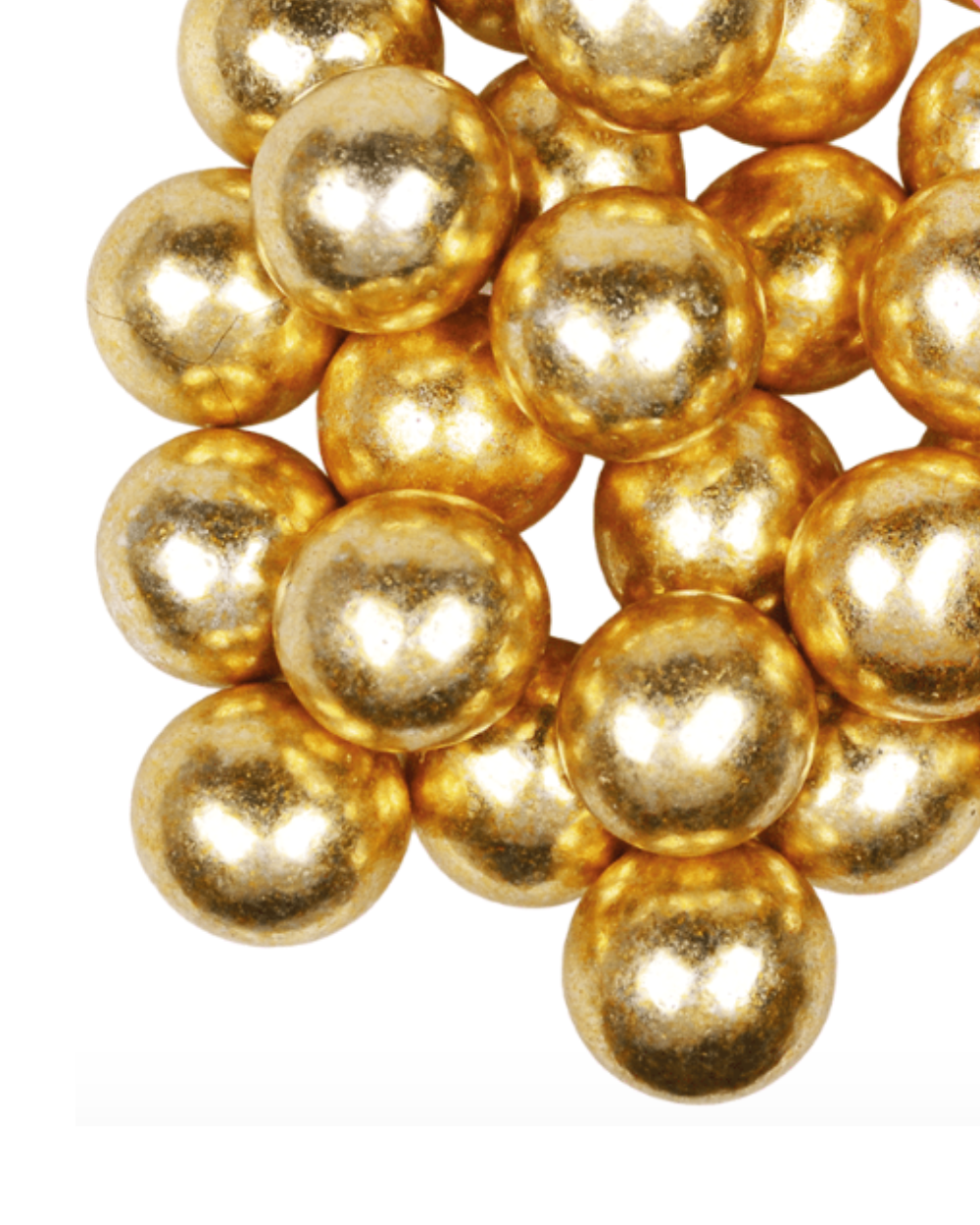 Store gullkuler Ø17mm, 40g