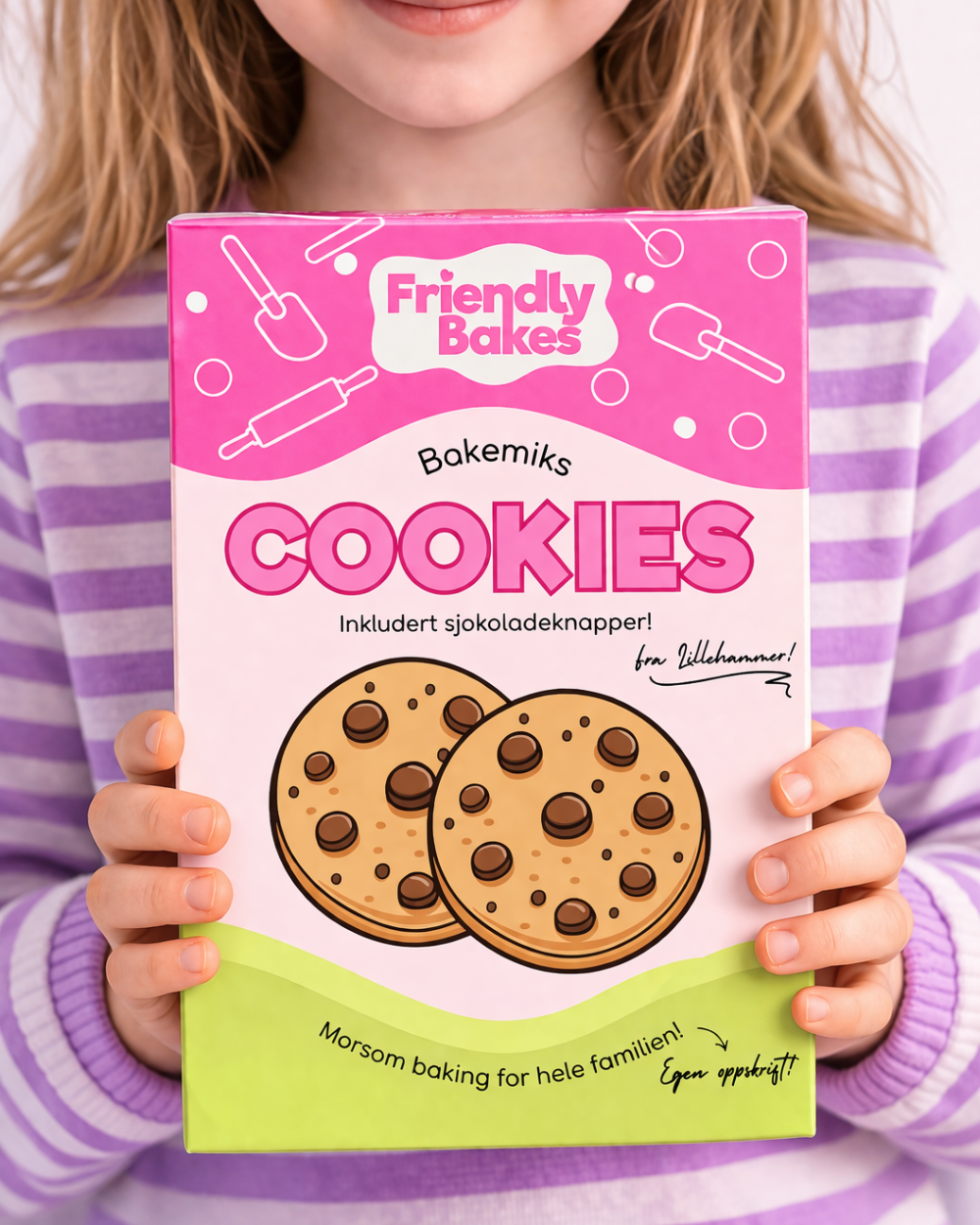 Bakekit Cookies- gir 24 cookies