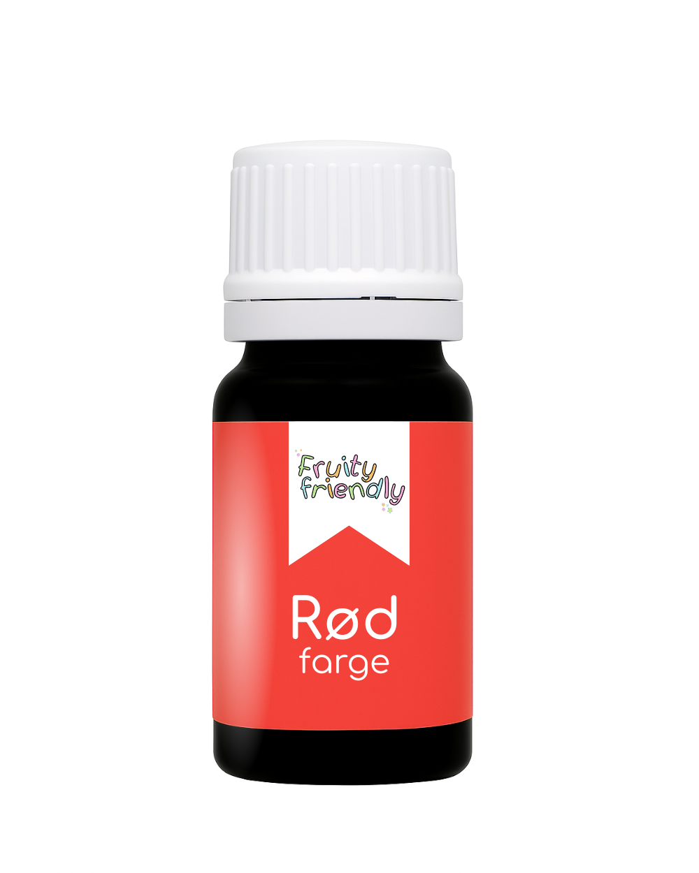 Rød farge 10 ml - Fruityfriendly