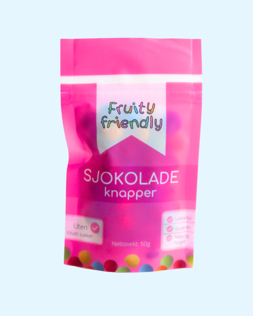SUKKERFRIE - Sjokoladeknapper