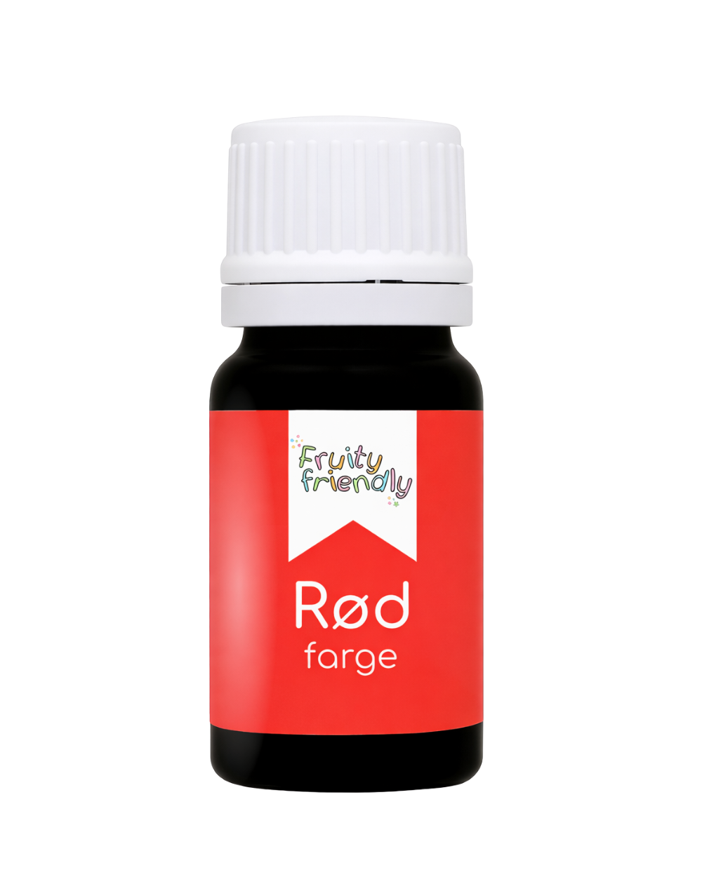 Rød farge 10 ml - Fruityfriendly