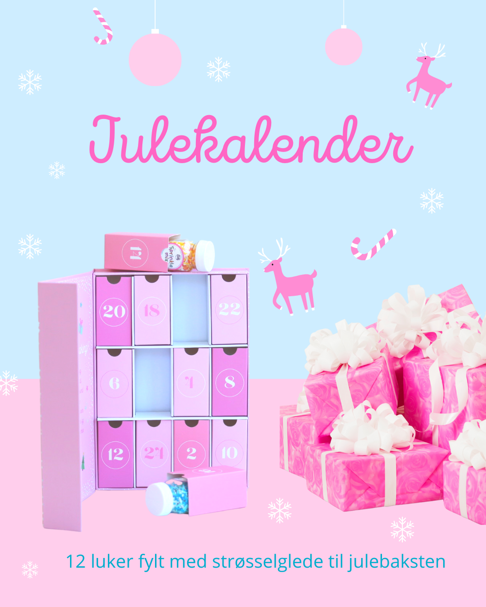 FruityFriendly Julekalender – 12 dager med fargerikt julestrøssel